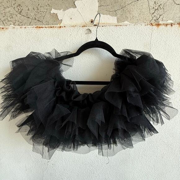 Free People Top Birthday Cake Cami Tulle Ruffle Shrug Balletcore Coquette Size S - Picture 9 of 9